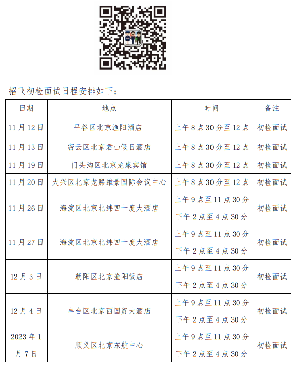 中国东方航空股份有限公司北京分公司 北京航空航天大学、中国民航大学2023年度北京地区校企合作招收高中飞行学生简章