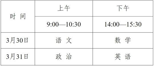 江苏：2024年普通高等学校运动训练、武术与民族传统体育专业招生文化考试考前提醒