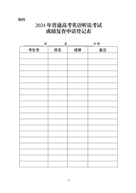 关于广东省2024年普通高考英语听说考试成绩发布有关事宜的通知