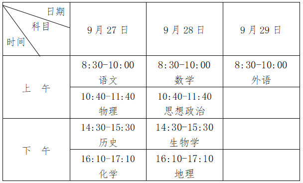 安徽省2025年9月普通高中学业水平合格性考试报名工作即将启动